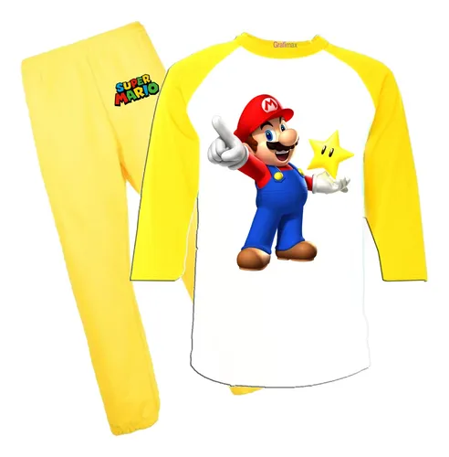 Pijama entero mario bros new arrivals