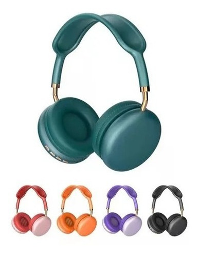 Audífonos Inalámbricos Diadema Bluetooth Colores