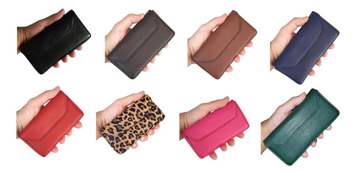 Funda Estuche Cuero Para Zte Blade A54 - Horizontal Premium Suela Horizontal Sin Nada Atras Para Guardar El Celular Sin Nada Puesto