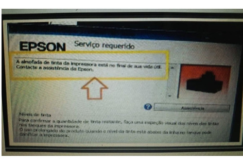 Reset Epson, Almofada De Tinta, Fim Da Vida Útil, + 80 Reset