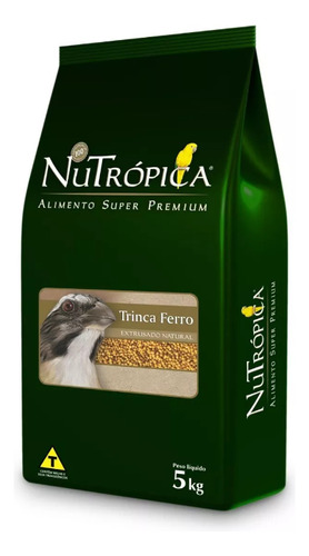 Ração Nutrópica Trinca Ferro Natural 5kg