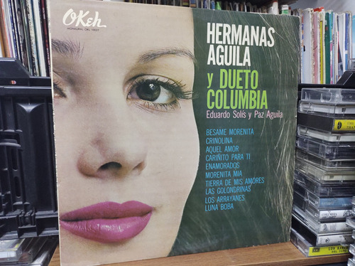 Hermanas Aguila Y Dueto Columbia Vinilo Lp Acetato Vinyl