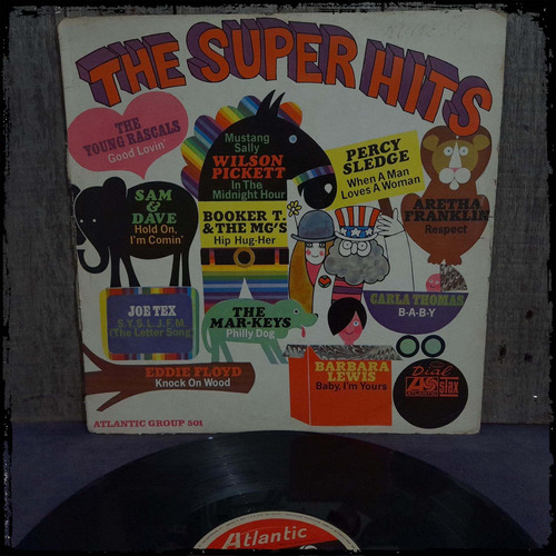 Compilado  Atlantic - The Super Hits - Ed Arg  Vinilo Lp