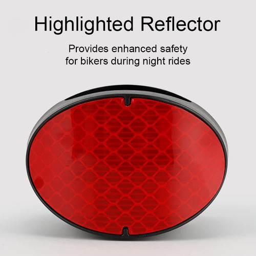 Soporte Para Bicicleta Airtag Modelo Reflector Mounts Negro