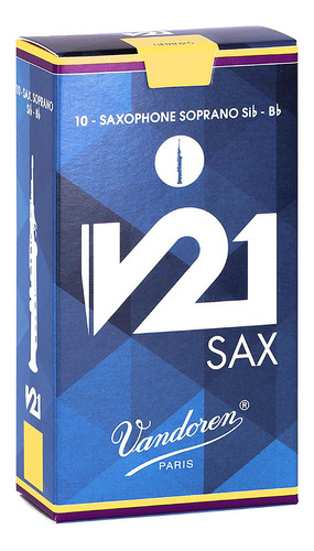 Palhetas Vandoren V21 Sax Soprano (caixa Com 10) - N° 3