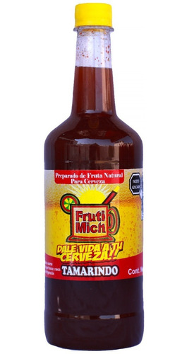 Fruti Mich  Jarabe Para Michelada Sabor Tamarindo 1lt 