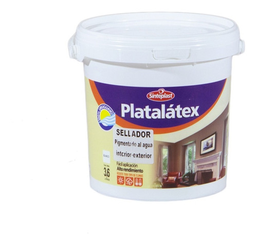 Platalatex Fijador Sellador Al Agua 3.6 Sinteplast Prestigio