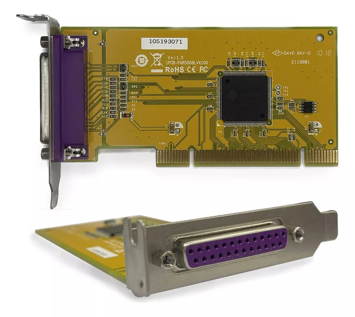 Terceira imagem para pesquisa de placa pci paralela lpt1