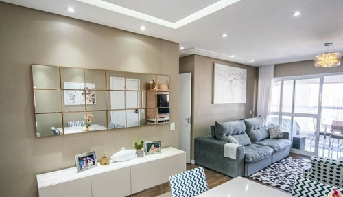 Imagem 10 de 30 de ** Landscape Tatuapé - Lindo Apartamento C/ Ampla Varanda Gourmet C/ Churrasqueira ** - Ap1719