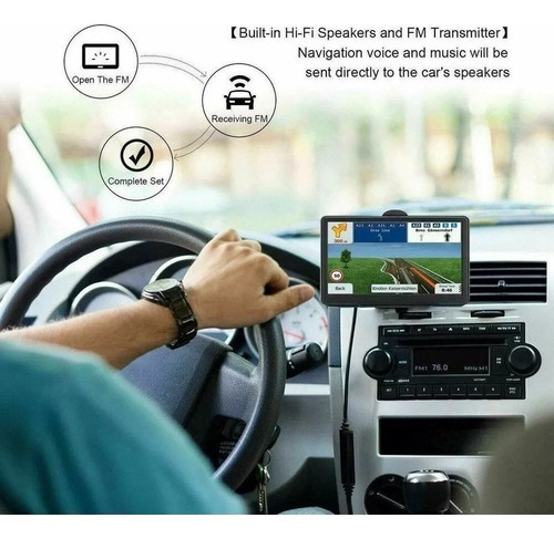 - Sistema De Navegación Gps 5 Hd Para Automóviles Y Camiones