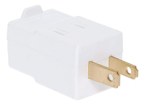 Adaptador Clavija Multicontacto Cubo Triple 15a Blanco 10pzs