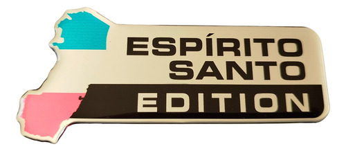 Adesivo Emblema Resinado Estado Espirito Santo Edition