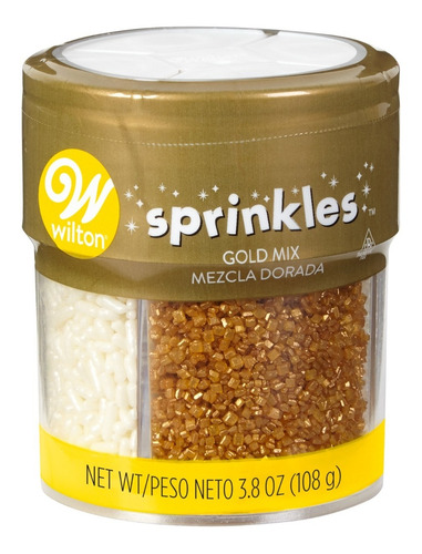 Sprinkles Mezcla Dorado Blanco 108g 710-5337