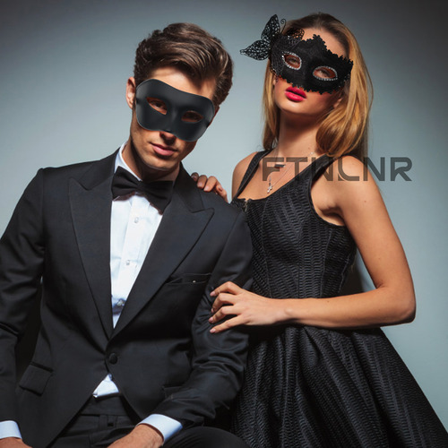 2pz Antifaz De Mariposa Fiesta Másca Pareja Carnaval Cosplay