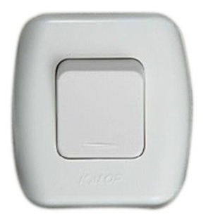 Imagen 2 de 2 de Llave De Luz Unipolar De Exterior Tekna Kalop