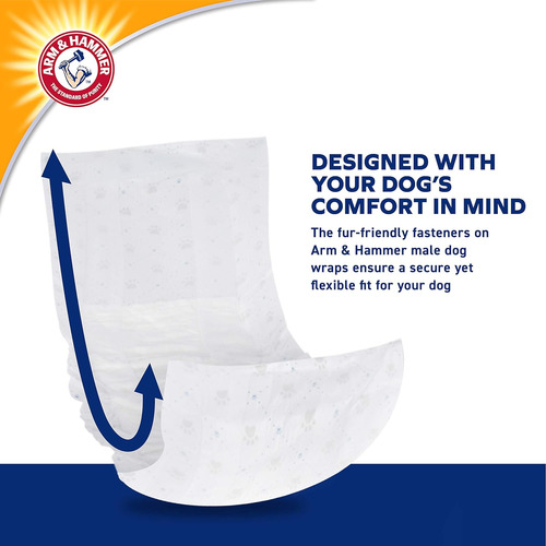 Envolturas Arm & Hammer Para Mascotas Y Perros Machos, Ta...