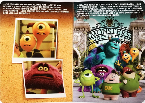 Libros Monster Inc Cuentos Monstruosos 8 Cuentos+pizarra+cd | MercadoLibre