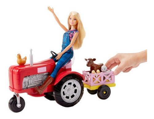 Barbie Muñeca Set De Juego Barbie Granja / Original