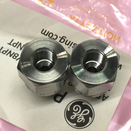 Lot Of 2 Ge Druck Pace Io-adapt-1/8npt Adapter, G1/8 Mal Ssb