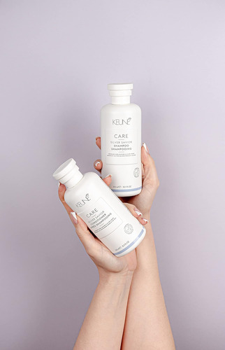 Shampoo Keune Care Silver Saviour, Limpador Tonificante E Il