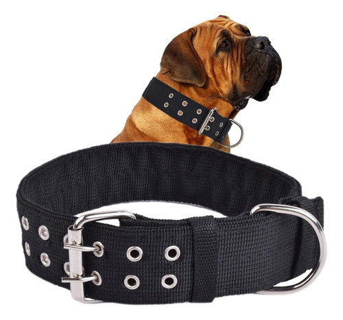 Collar De Perro Ajustable Anillo D De 1 5 Pulgadas De Ancho