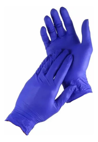 Guantes De Nitrilo Uniseal 100 Piezas Texturizado Sin Polvo