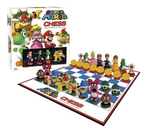 Ajedrez De Super Mario Bros Chess Edición Limitada