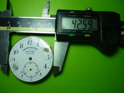 Antiguo. Reloj Cronometro Precisión Bolsillo Para Arreglar  