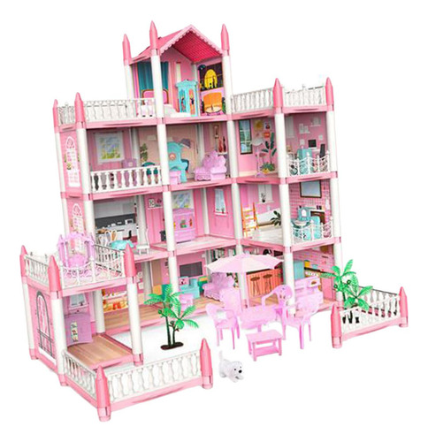 Casa De Muñecas Building Playset Juguetes For Estilo A