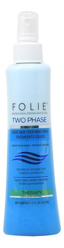 Dos Fases 200ml Desenredante,hidratante Sin Enjuagar Folie