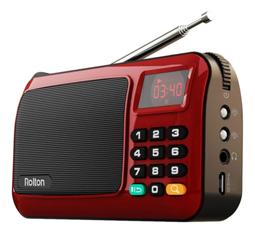Bocina De Radio Fm Digital Multifunción Reproductor De