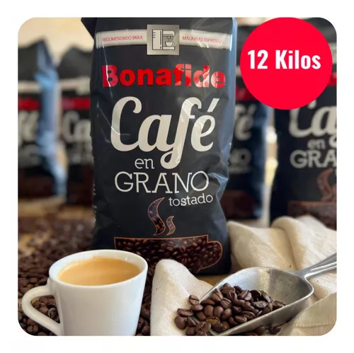 Cafe En Grano O Molido Bonafide Sin Azúcar Para Expresso 1kg