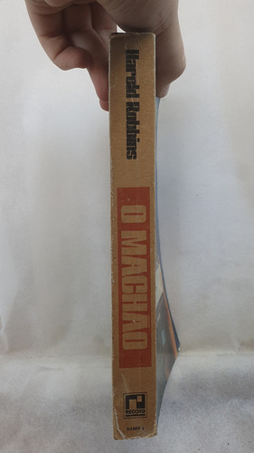 Livro O Machão - Harold Robbins - Editora Record (Usado)