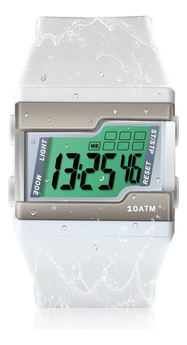 Reloj De Pulsera Buceo Natación Digital 10 Atm Impermeable