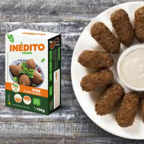 Pó Preparo De Kibe Vegano Planted Based Inédito Foods 130g