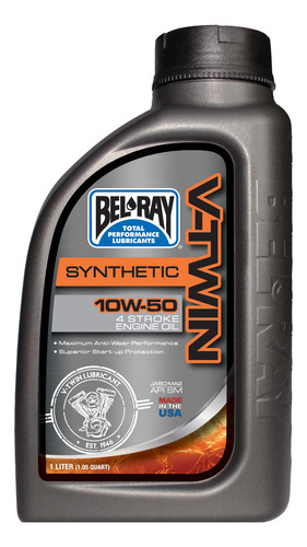 Bel-ray V-twin Full Sintetico Eng Oil 10w-50