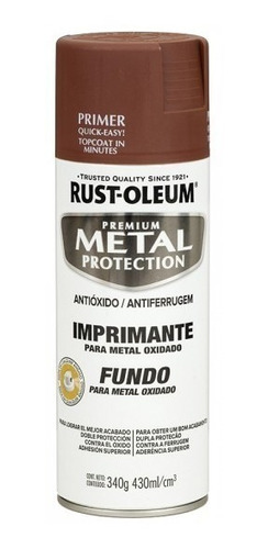 Spray Base Para Metal Oxidado Rust - Oleum