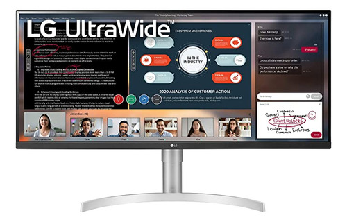 LG Monitor Ultraancho 34wn650-w De 34 Pulgadas, 21:9 Fhd ( .