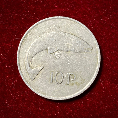 Moneda 10 Peniques Irlanda 1969 Km 23 (Usado)