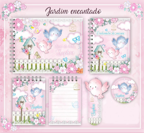 Álbum/ Livro Do Bebê Jardim 2