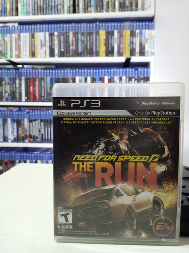 Jogo Ps3 Need For Speed The Run, Completo, Bem Conservad (Usado)