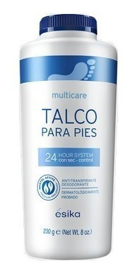 Talco Para Pies Multicare Antitranspirante 230 Gr  Esika