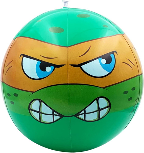 Set Of 4 Turtles Inflatable Play Balls 14 Inches, Theme Part