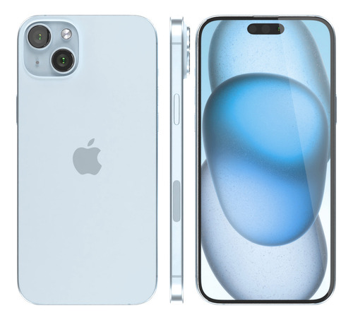 Apple Iphone 15 Plus 256gb Azul Reacondicionado Estetica De 9 Bateria De 80-90% Celular Esim Grado A Azul (Reacondicionado)