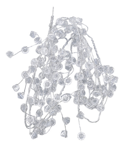 Alambre De Hielo Transparente Y Flexible, Decorativo, 1,2 M,