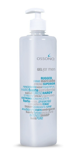 Gel Para El Cabello Para Hombre Ossono X 800 Ml