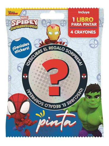Spidey Y Sus Sorprendentes Amigos Flow Pack Mini Sorpresa, De Anonimo., Vol. 1. Editorial Vértice, Tapa Tapa Blanda En Español