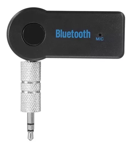 Adaptador Bluetooth Audio Auxiliar Bateria Recargable 3.5mm