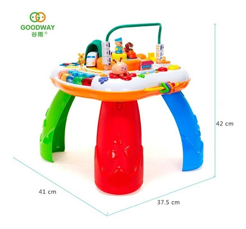 Imagen 5 de 6 de Mesa De Actividades Goodway Interactiva Aprendizaje Musical