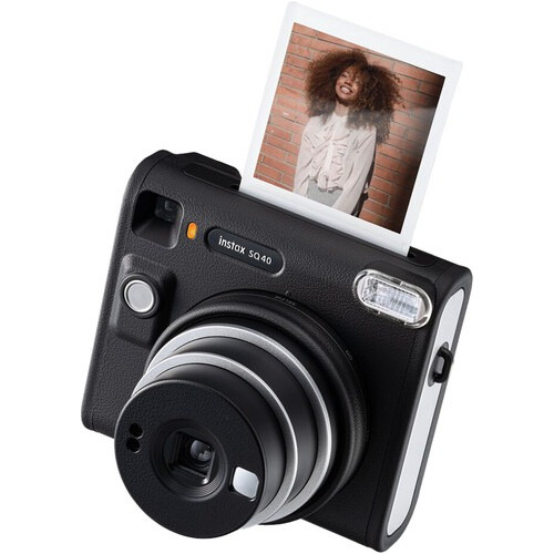 Cámara Instantánea Fujifilm Instax Square Sq-40 Negro